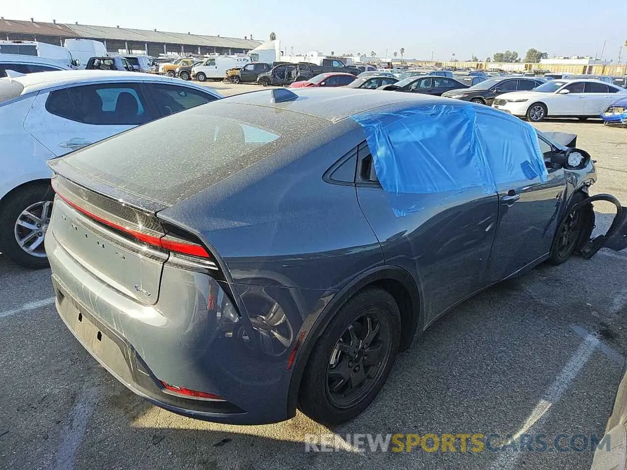 3 fotografías del automóvil dañado JTDACAAU6R3019814 TOYOTA PRIUS 2024