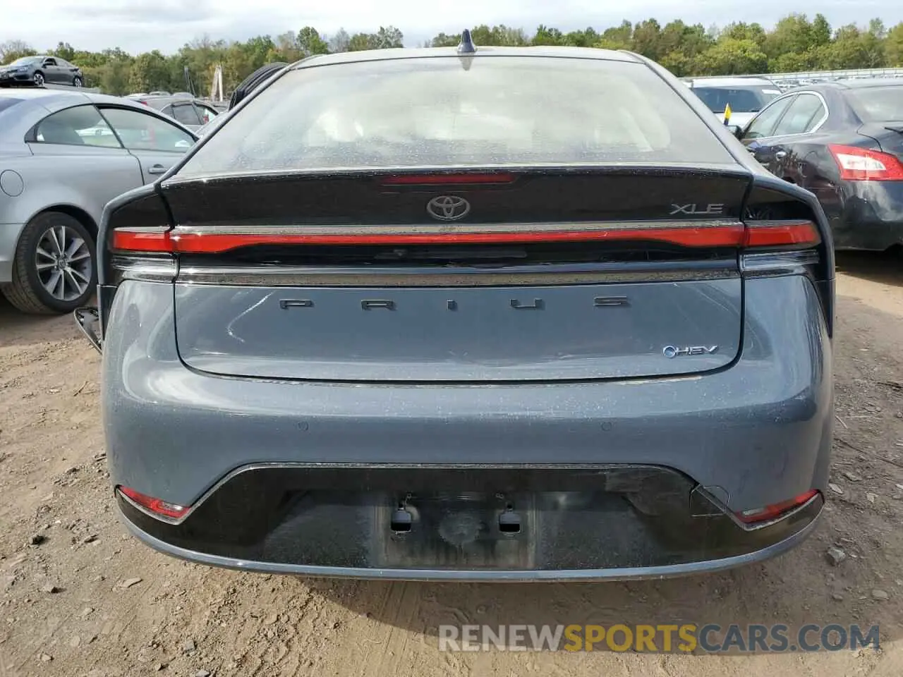 6 fotografías del automóvil dañado JTDACAAU6R3019991 TOYOTA PRIUS 2024