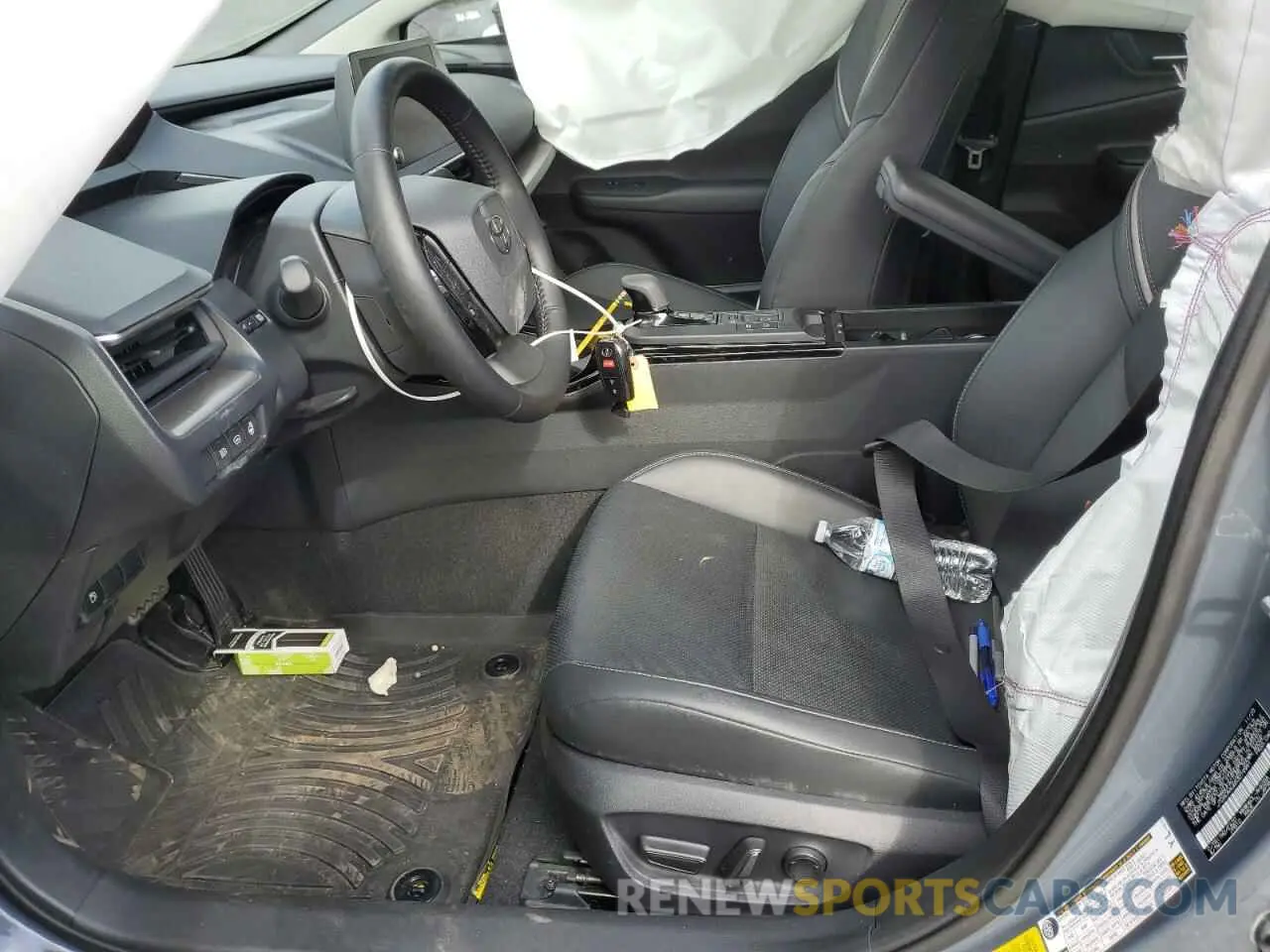 7 fotografías del automóvil dañado JTDACAAU6R3019991 TOYOTA PRIUS 2024