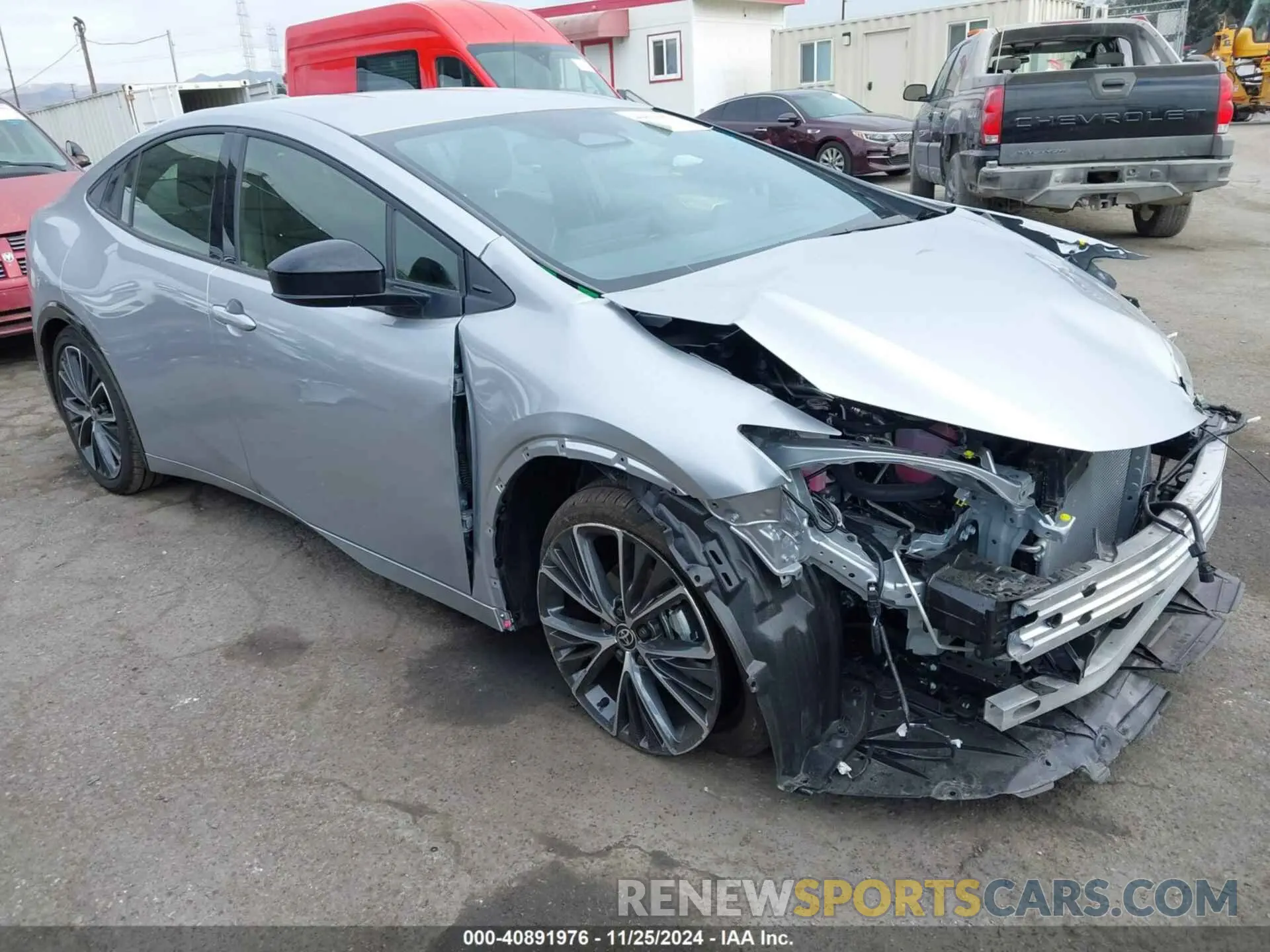 1 fotografías del automóvil dañado JTDACAAU6R3035009 TOYOTA PRIUS 2024