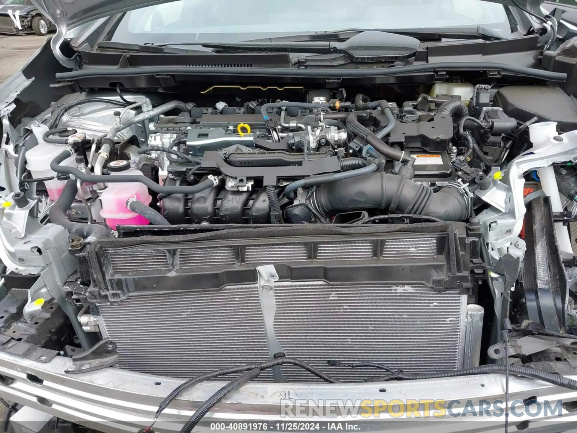 10 fotografías del automóvil dañado JTDACAAU6R3035009 TOYOTA PRIUS 2024
