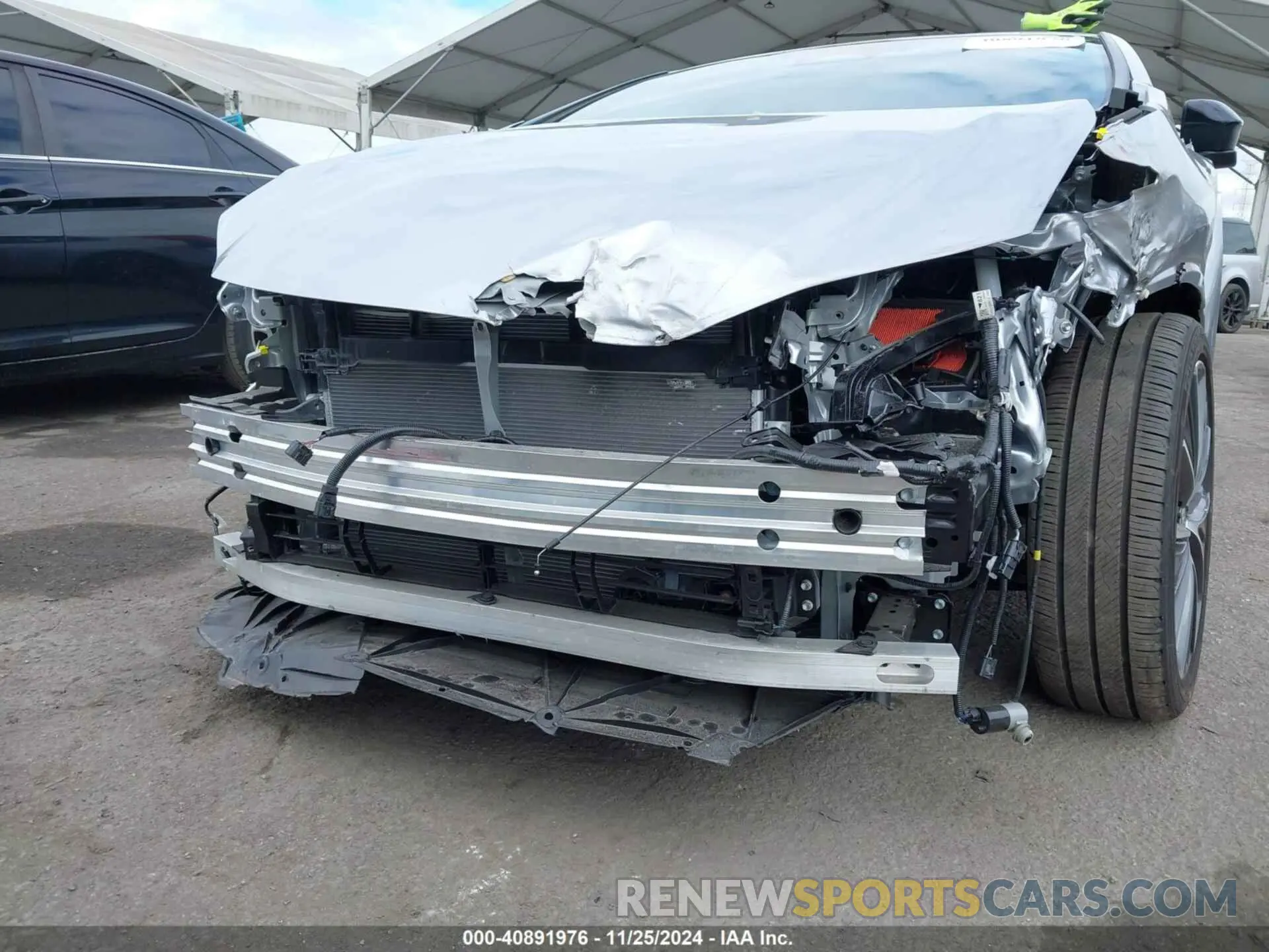 6 fotografías del automóvil dañado JTDACAAU6R3035009 TOYOTA PRIUS 2024
