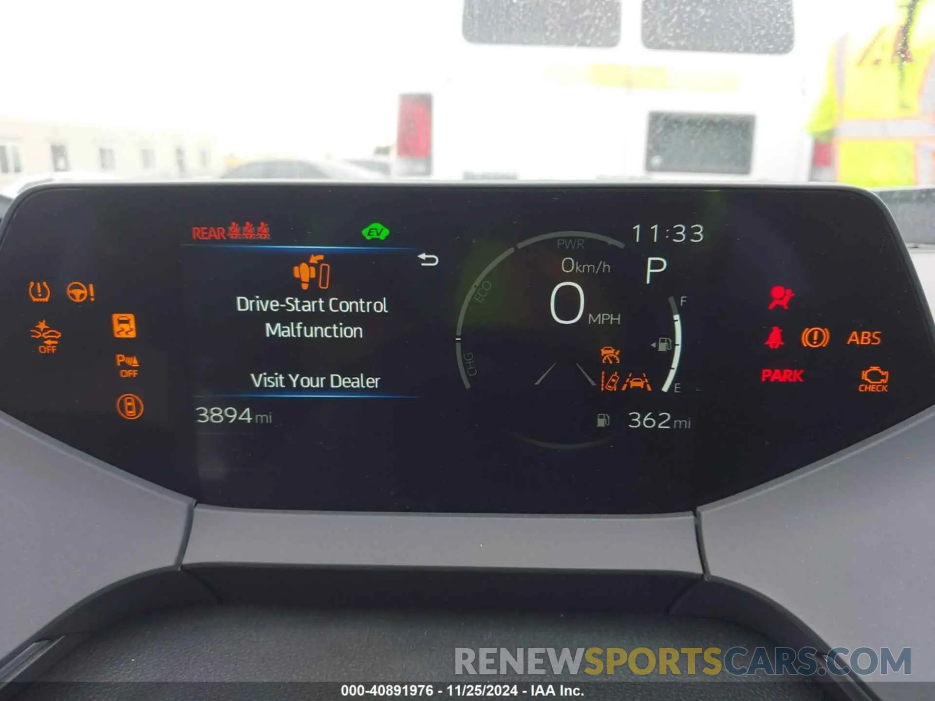 7 fotografías del automóvil dañado JTDACAAU6R3035009 TOYOTA PRIUS 2024