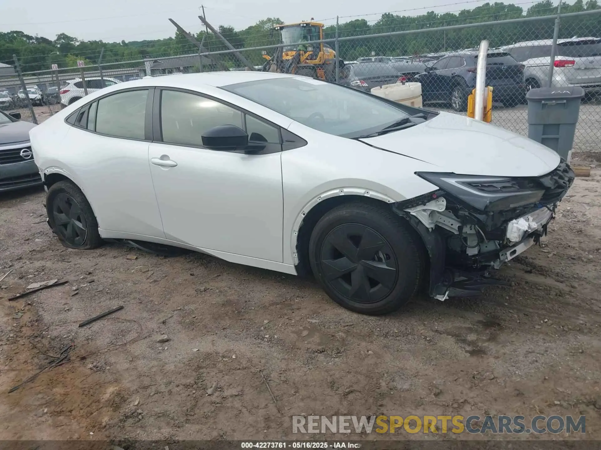 1 fotografías del automóvil dañado JTDACAAU6R3038069 TOYOTA PRIUS 2024