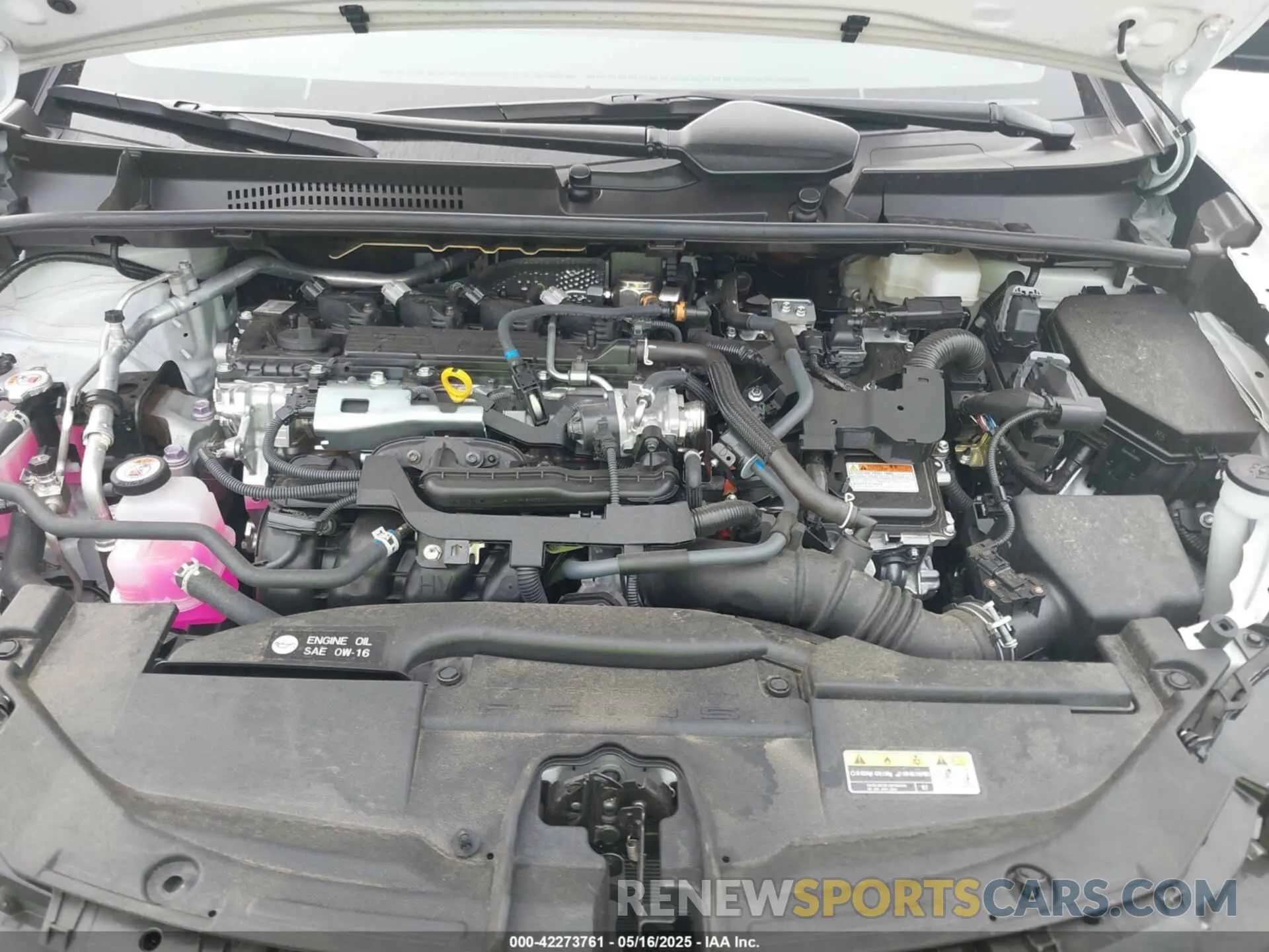 10 fotografías del automóvil dañado JTDACAAU6R3038069 TOYOTA PRIUS 2024
