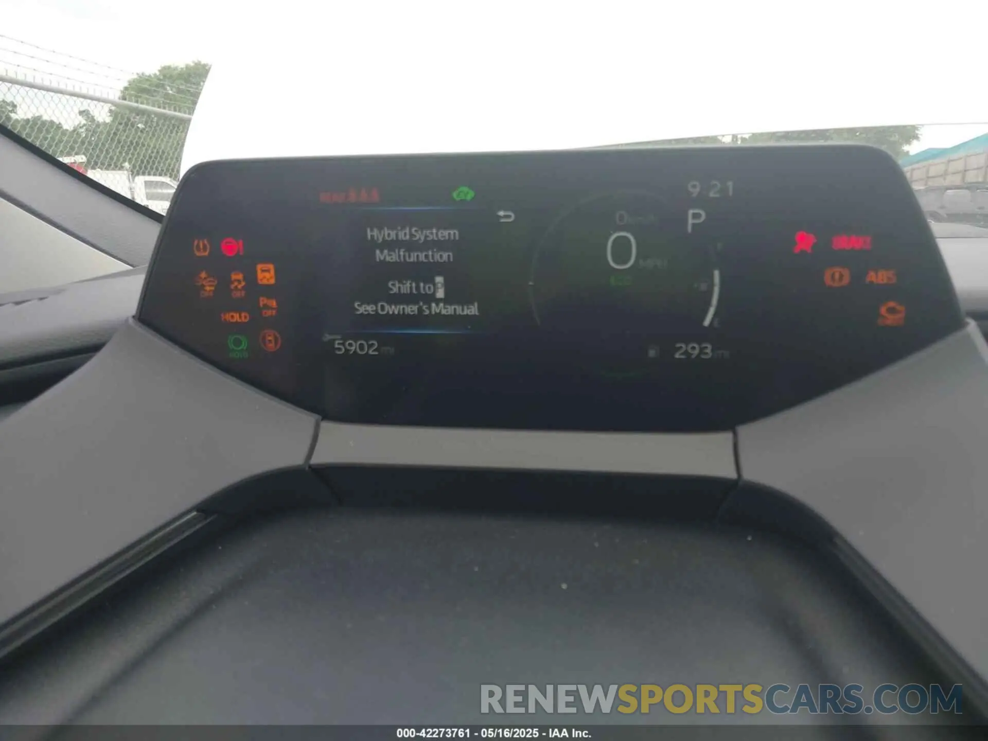 7 fotografías del automóvil dañado JTDACAAU6R3038069 TOYOTA PRIUS 2024