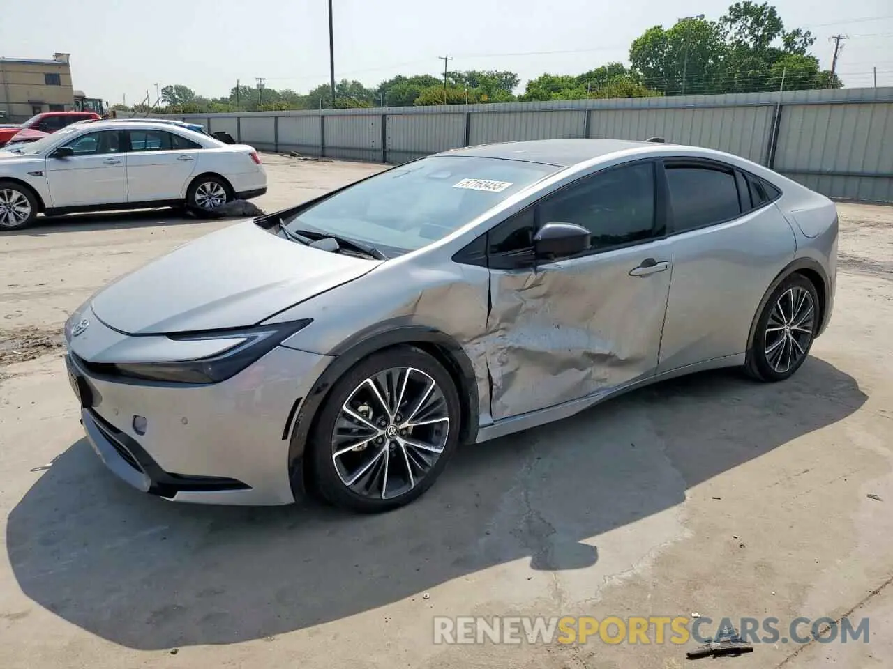1 fotografías del automóvil dañado JTDACAAU7R3016422 TOYOTA PRIUS 2024