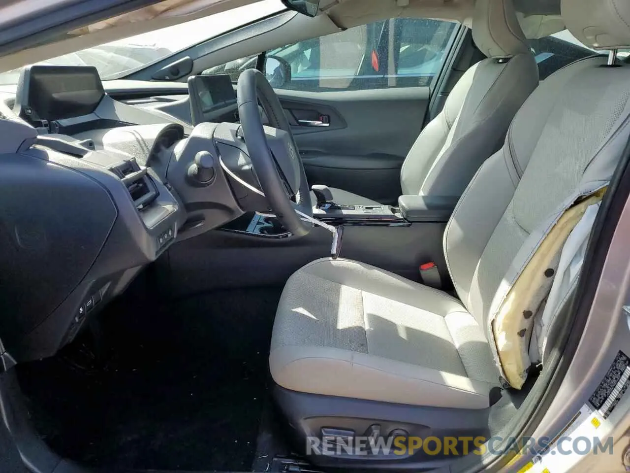 7 fotografías del automóvil dañado JTDACAAU7R3016422 TOYOTA PRIUS 2024