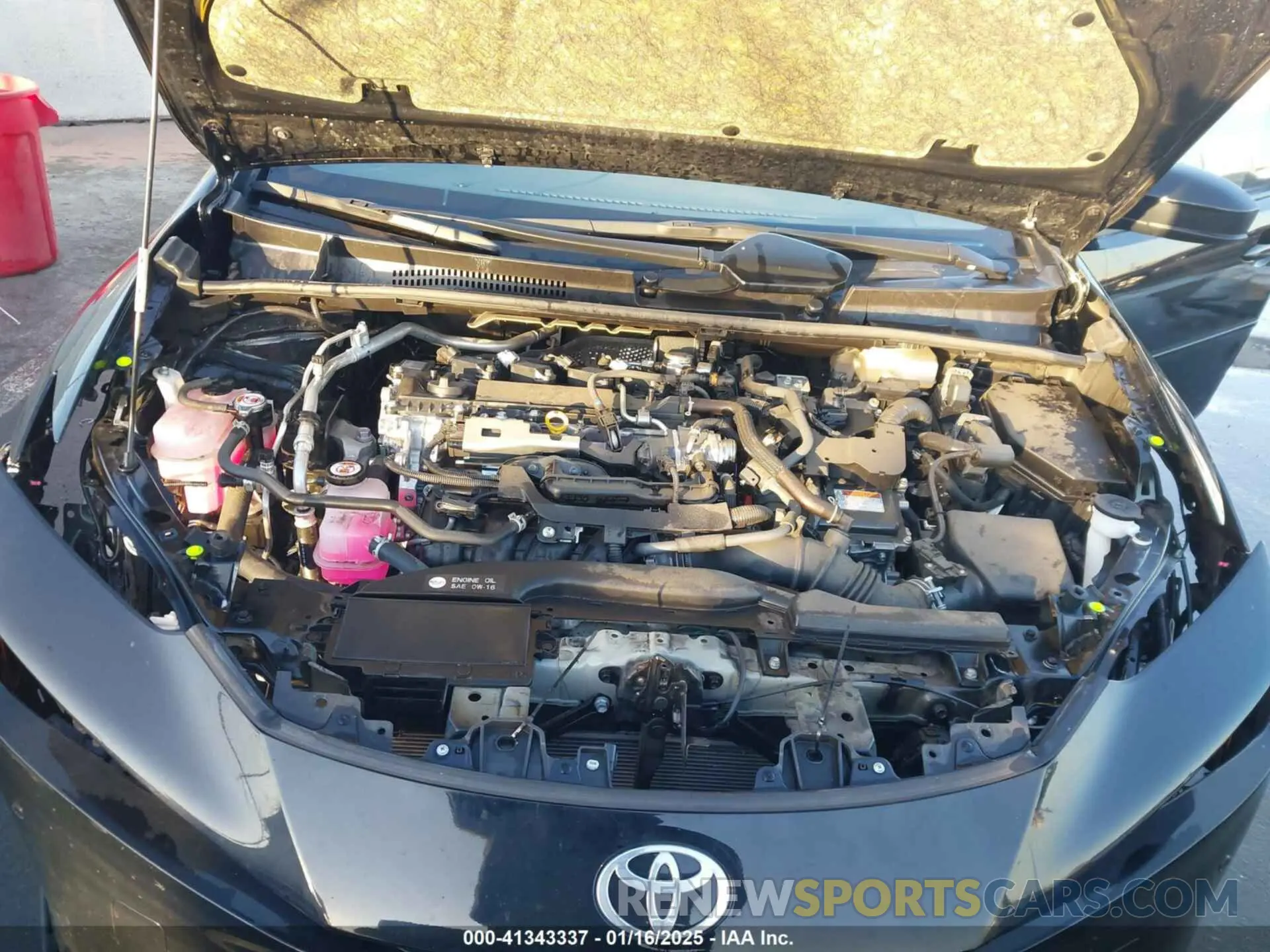 10 fotografías del automóvil dañado JTDACAAU7R3017893 TOYOTA PRIUS 2024