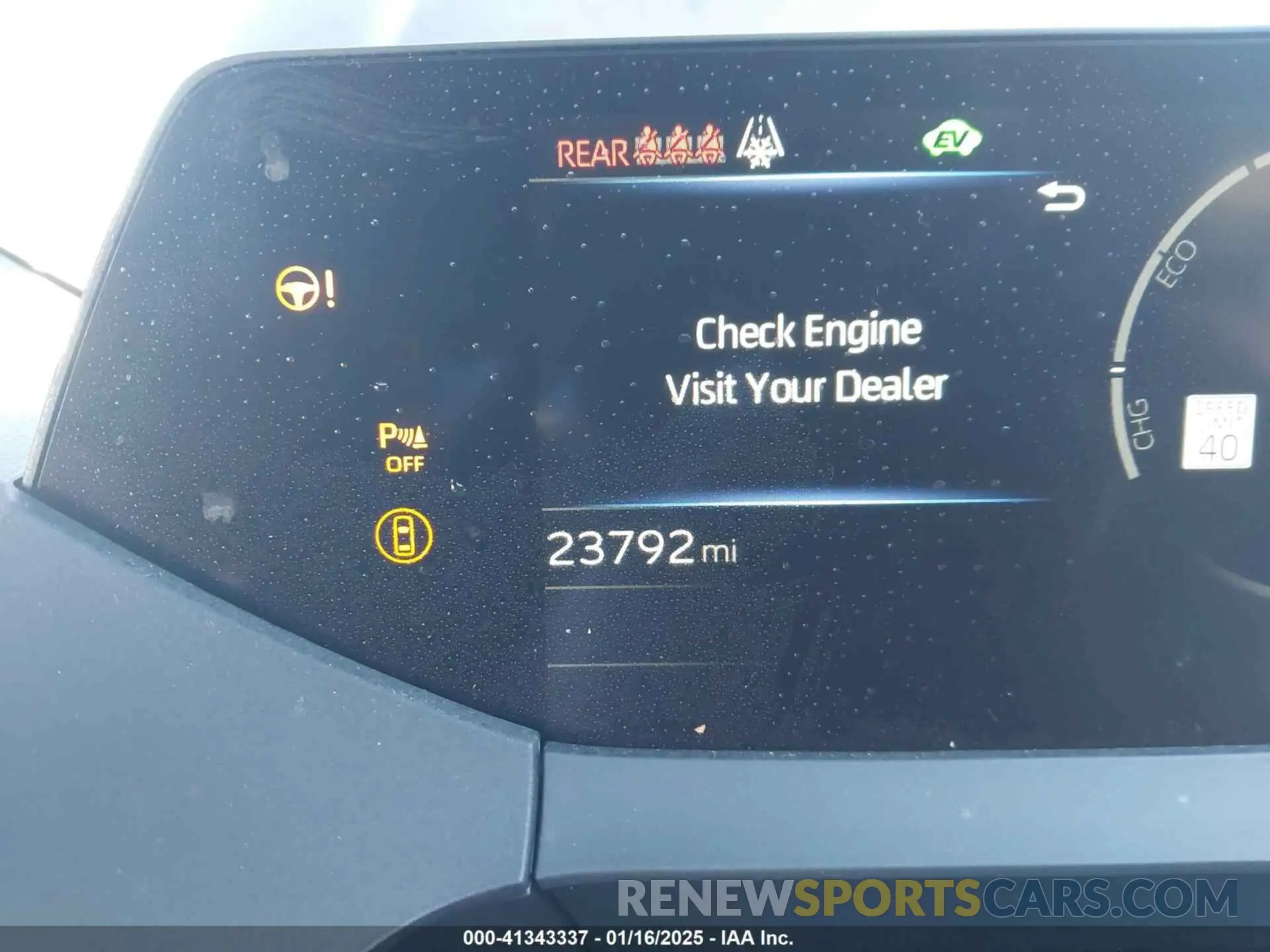 16 fotografías del automóvil dañado JTDACAAU7R3017893 TOYOTA PRIUS 2024