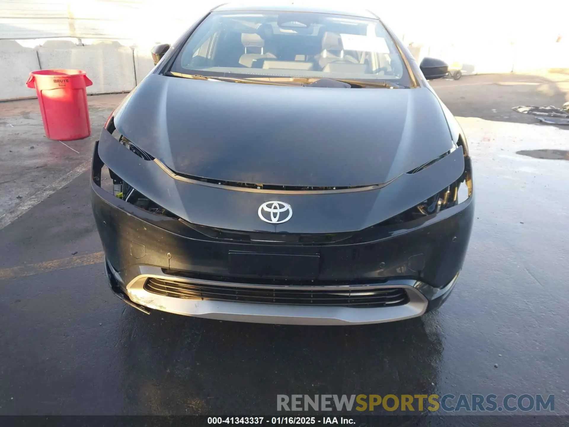 6 fotografías del automóvil dañado JTDACAAU7R3017893 TOYOTA PRIUS 2024