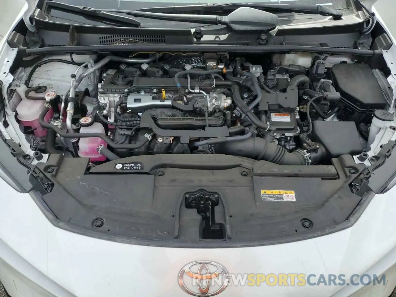 11 fotografías del automóvil dañado JTDACAAU8R3025274 TOYOTA PRIUS 2024