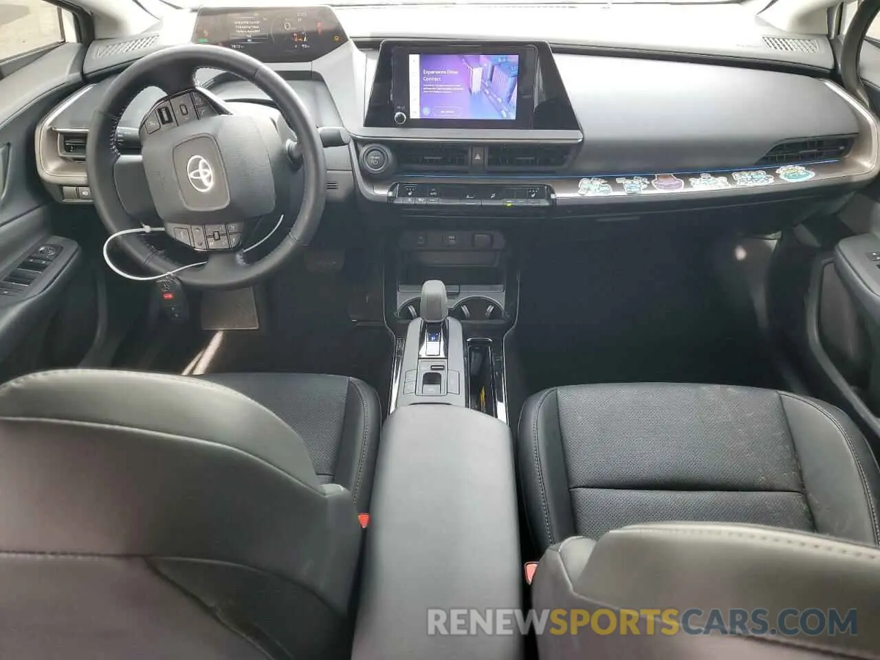 8 fotografías del automóvil dañado JTDACAAU8R3025274 TOYOTA PRIUS 2024