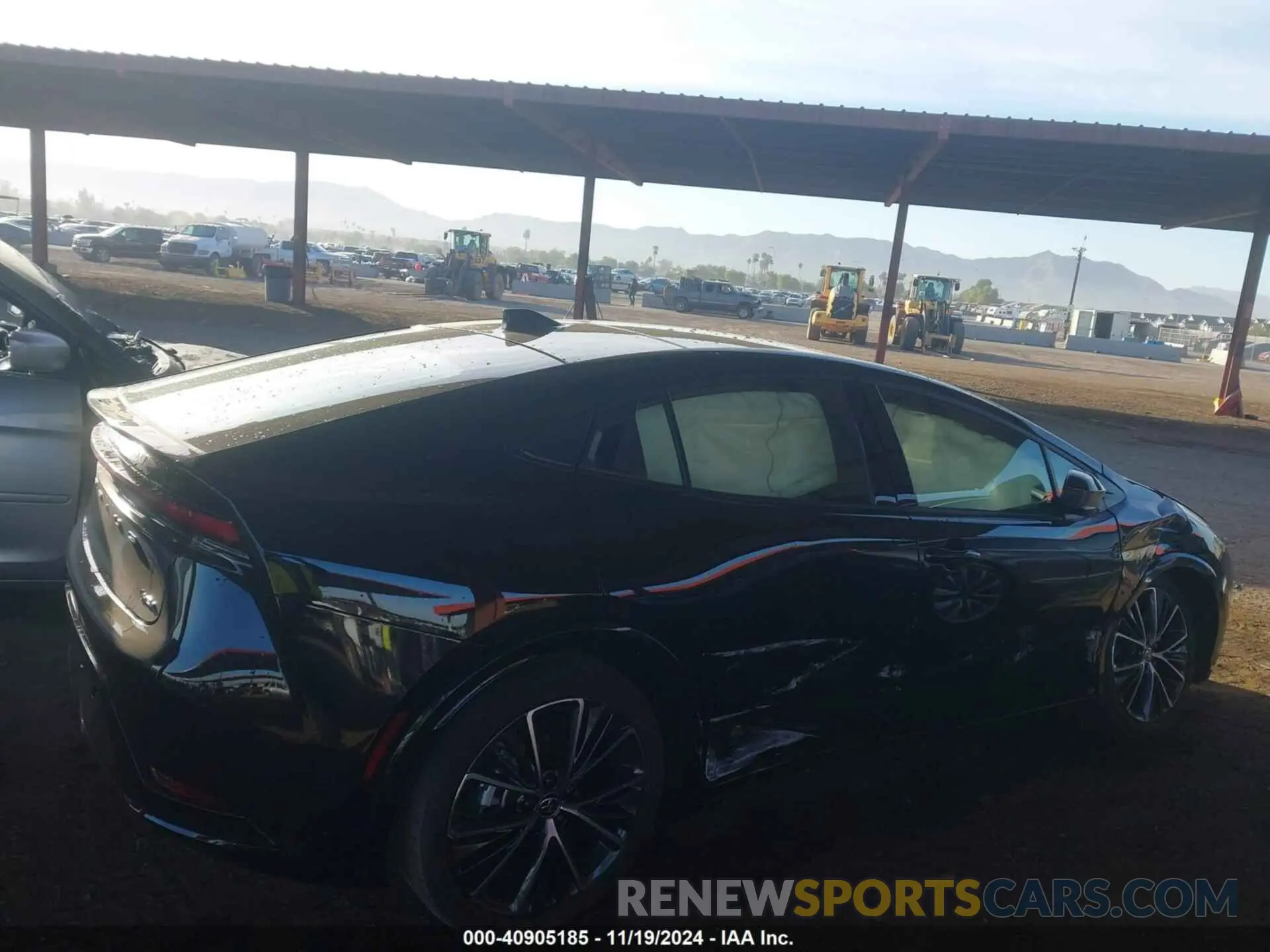 13 fotografías del automóvil dañado JTDACAAU8R3025663 TOYOTA PRIUS 2024