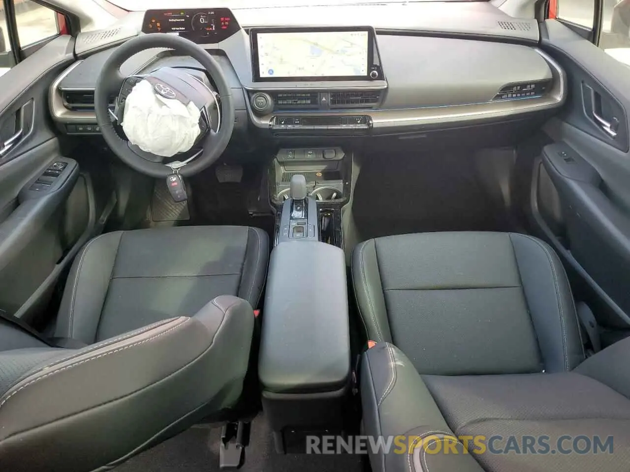 8 fotografías del automóvil dañado JTDACAAU8R3027347 TOYOTA PRIUS 2024