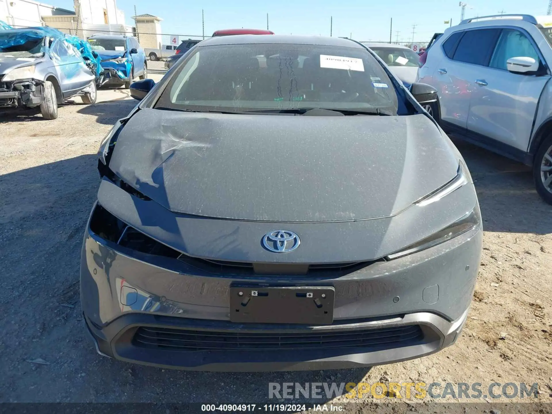 13 fotografías del automóvil dañado JTDACAAU8R3029048 TOYOTA PRIUS 2024