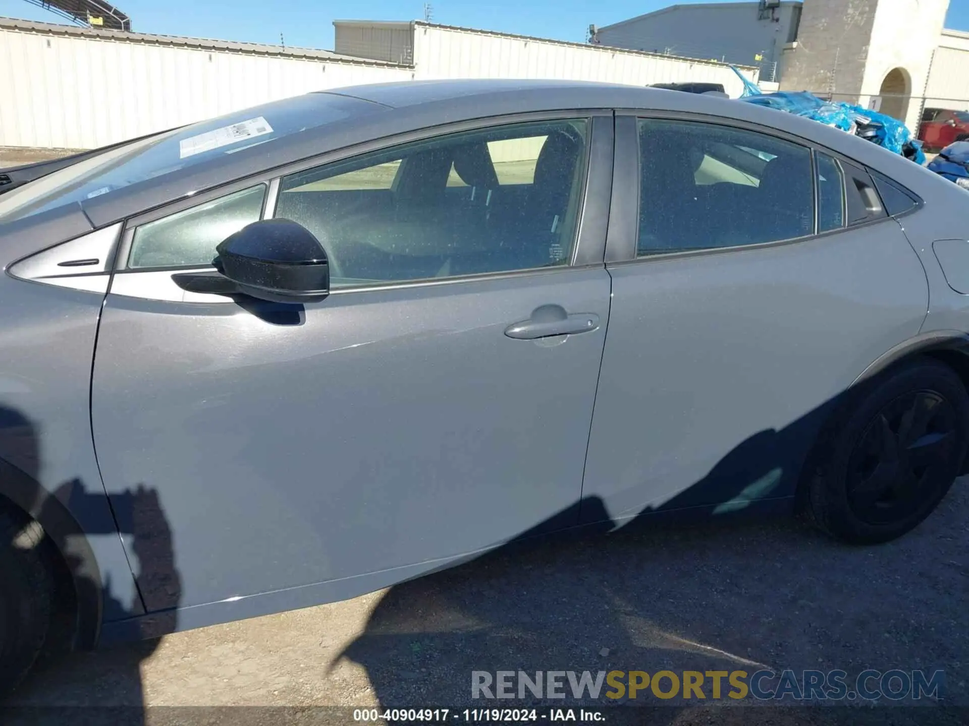 15 fotografías del automóvil dañado JTDACAAU8R3029048 TOYOTA PRIUS 2024
