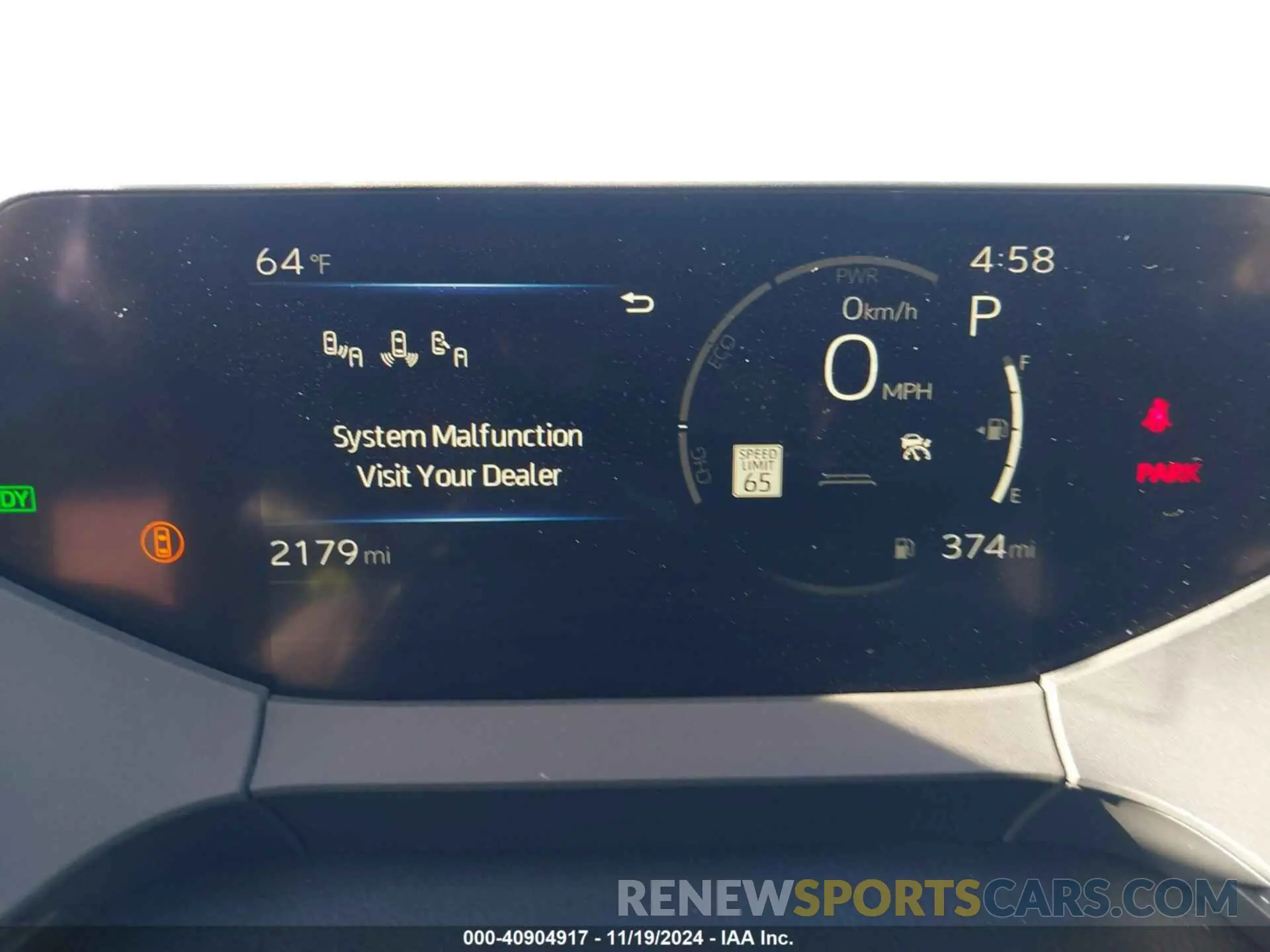 7 fotografías del automóvil dañado JTDACAAU8R3029048 TOYOTA PRIUS 2024