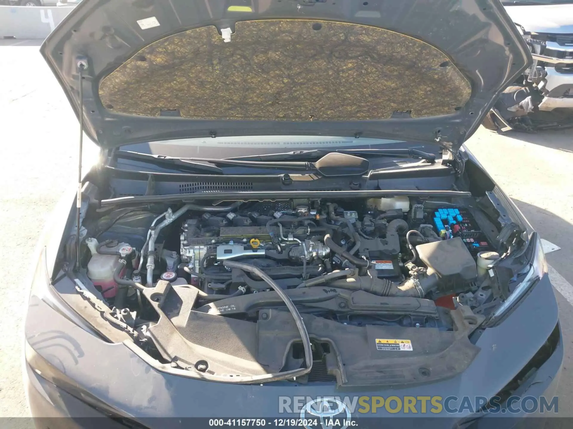 10 fotografías del automóvil dañado JTDACAAU9R3019211 TOYOTA PRIUS 2024