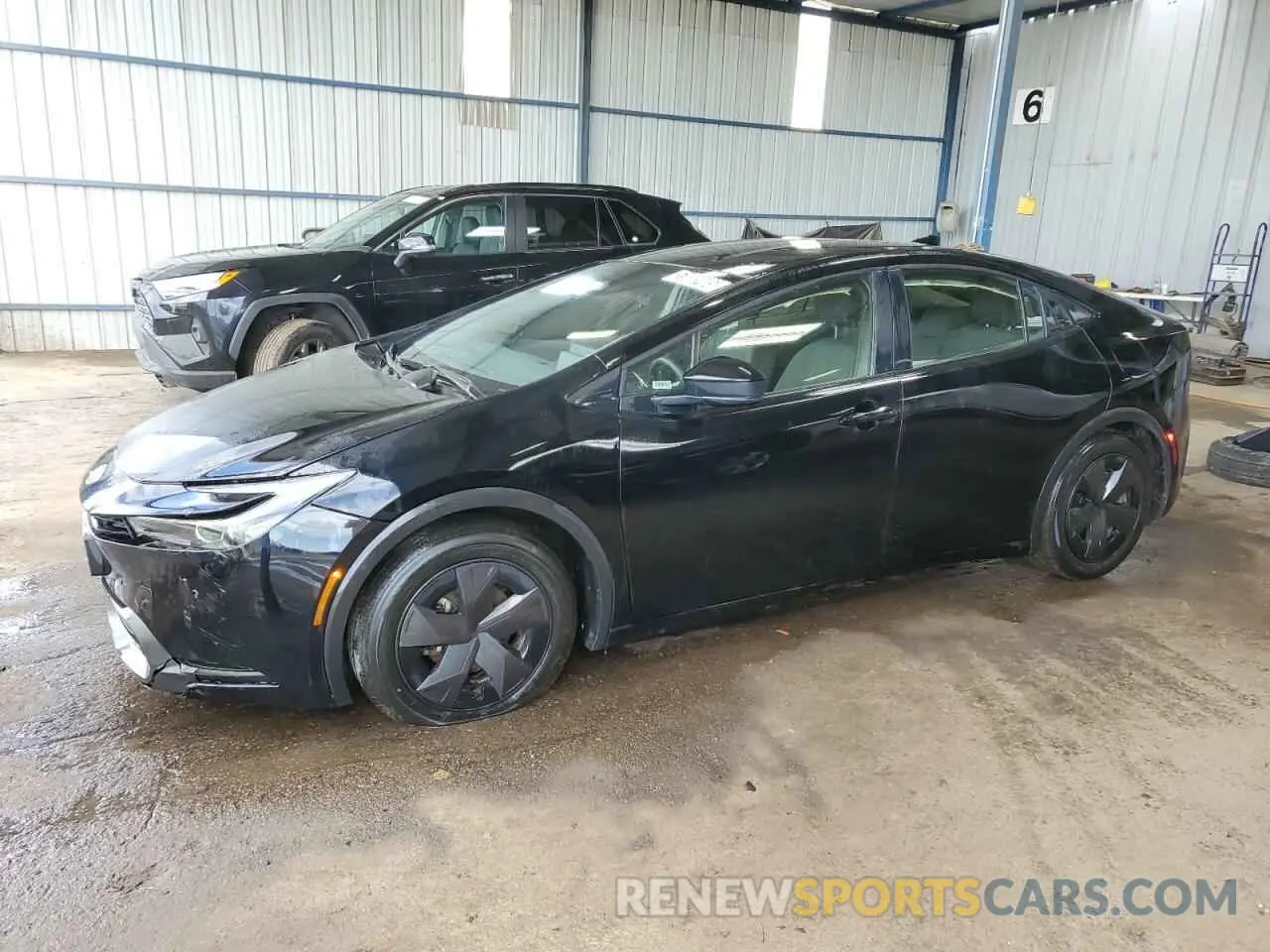 1 fotografías del automóvil dañado JTDACAAU9R3019466 TOYOTA PRIUS 2024