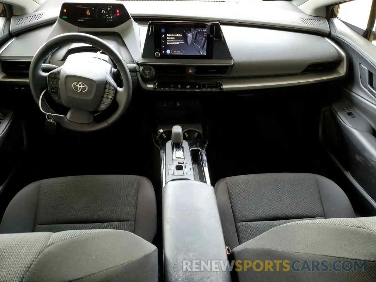 8 fotografías del automóvil dañado JTDACAAU9R3019466 TOYOTA PRIUS 2024