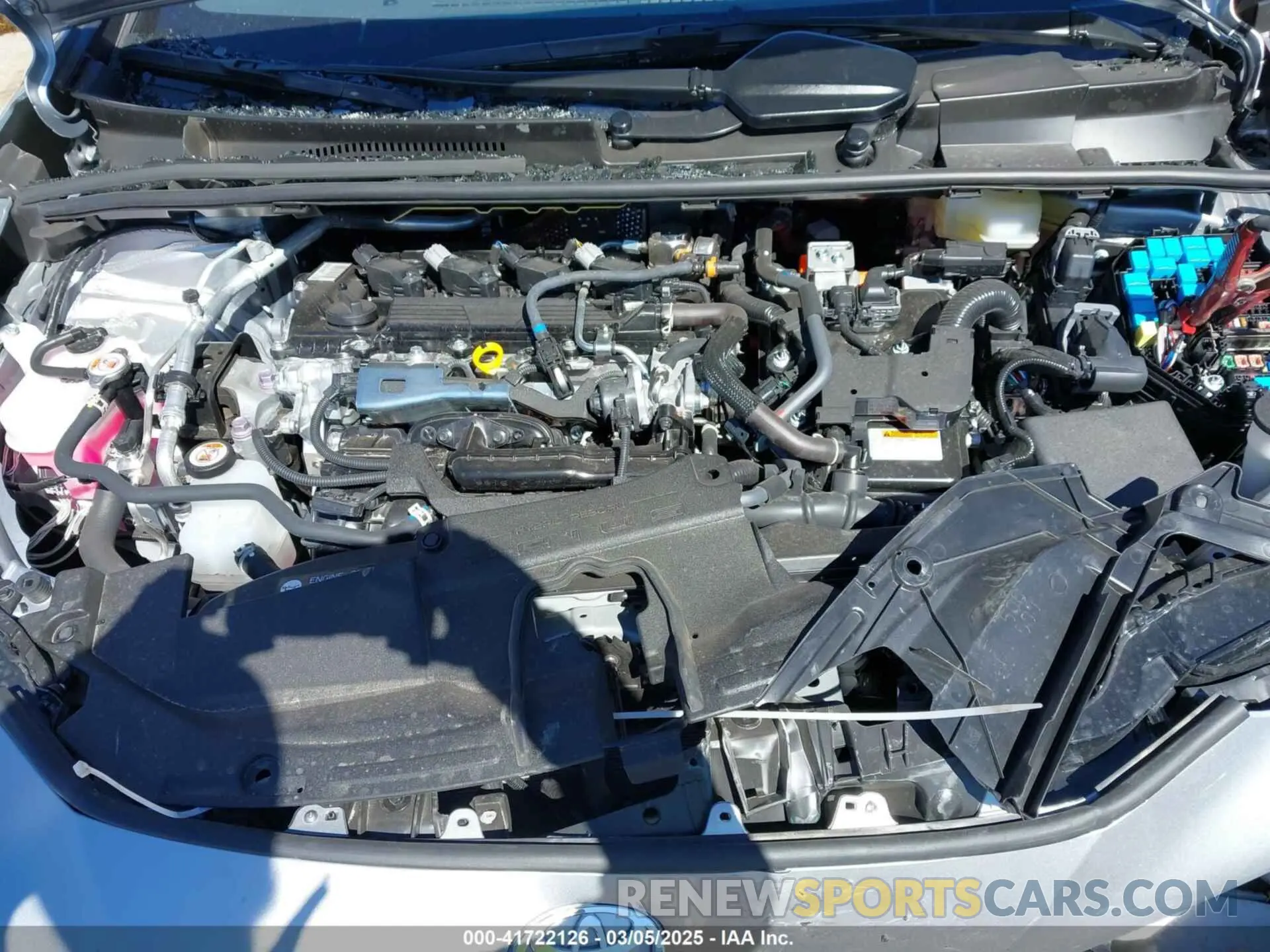 10 fotografías del automóvil dañado JTDACAAU9R3043332 TOYOTA PRIUS 2024