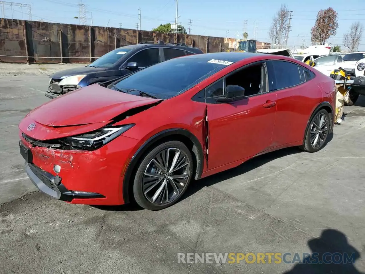 1 fotografías del automóvil dañado JTDACAAUXR3016236 TOYOTA PRIUS 2024