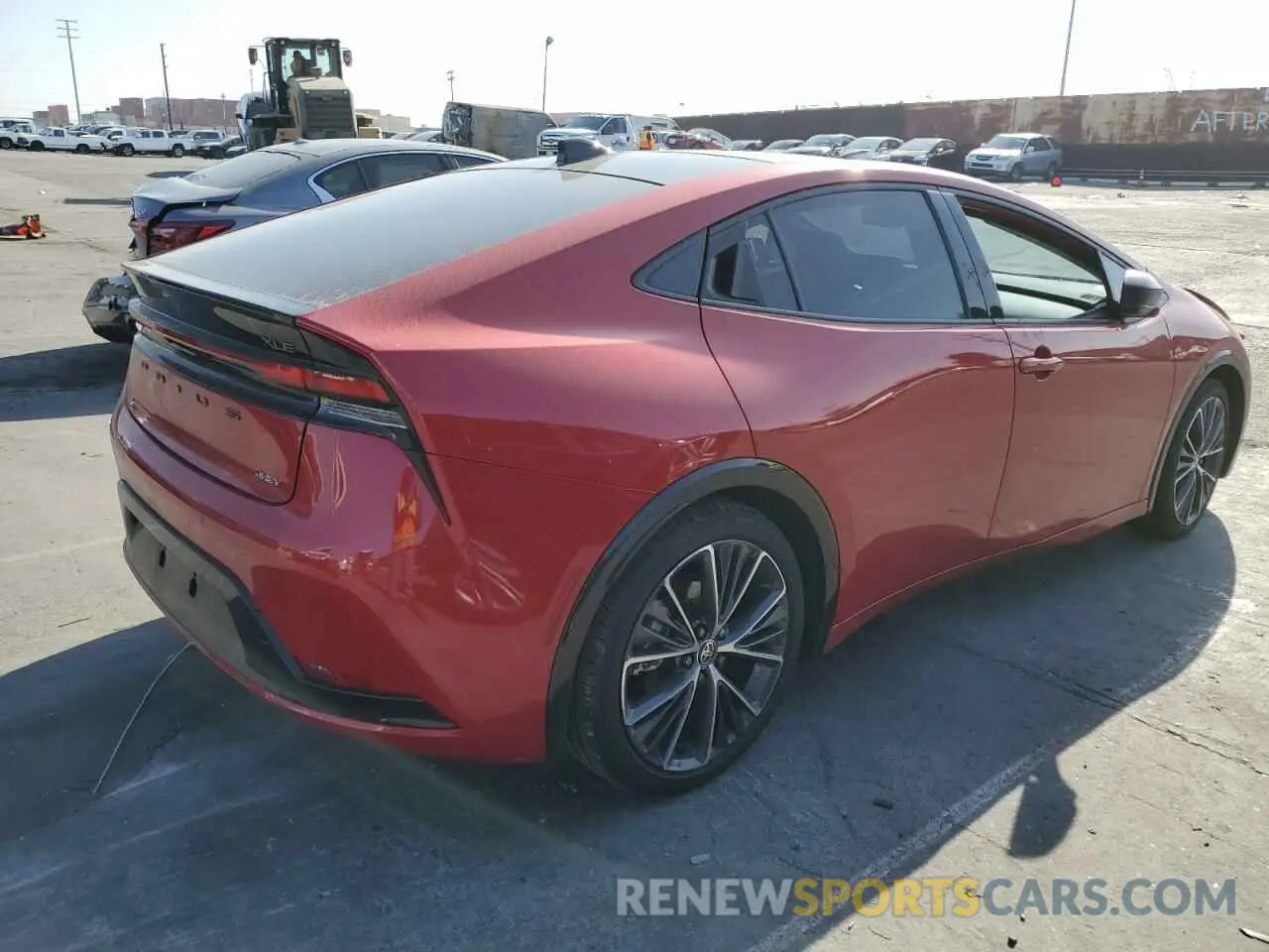 3 fotografías del automóvil dañado JTDACAAUXR3016236 TOYOTA PRIUS 2024