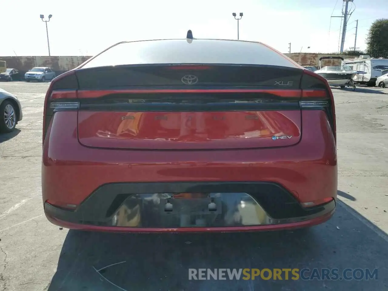 6 fotografías del automóvil dañado JTDACAAUXR3016236 TOYOTA PRIUS 2024