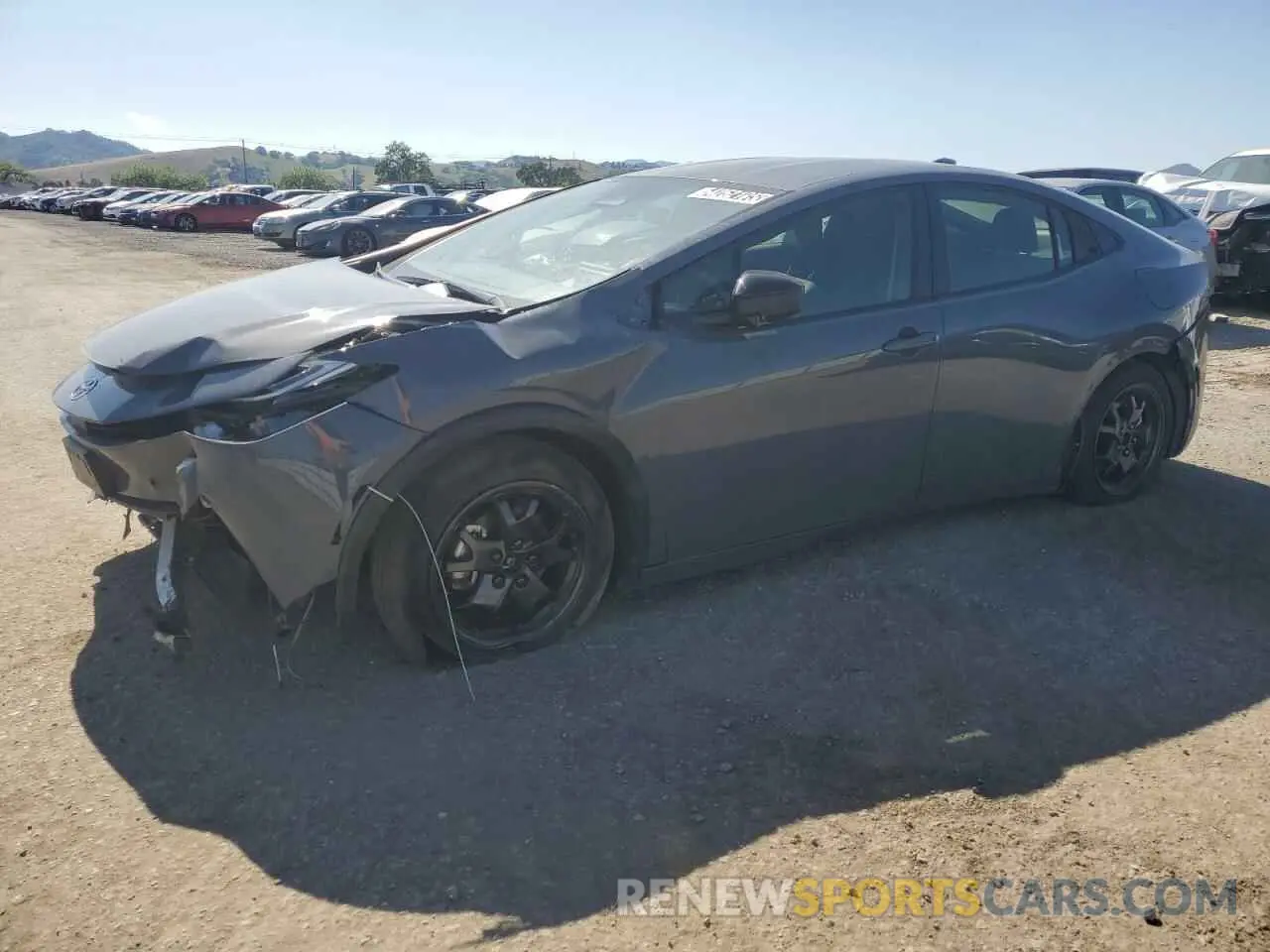 1 fotografías del automóvil dañado JTDACAAUXR3019525 TOYOTA PRIUS 2024