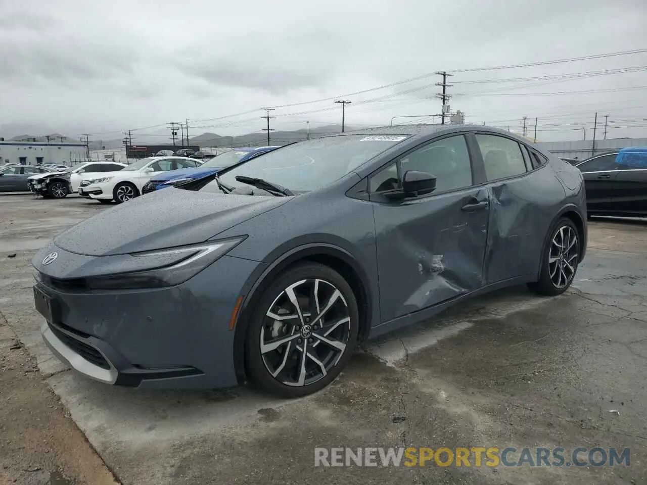 1 fotografías del automóvil dañado JTDACACU0R3012404 TOYOTA PRIUS 2024
