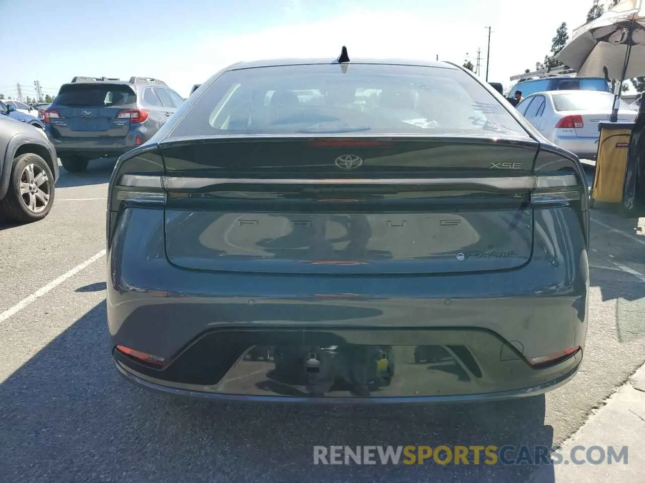 6 fotografías del automóvil dañado JTDACACU2R3026028 TOYOTA PRIUS 2024