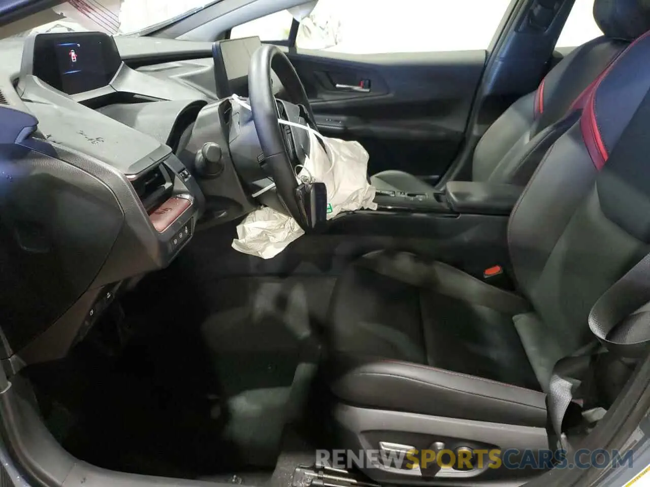 7 fotografías del automóvil dañado JTDACACU4R3034180 TOYOTA PRIUS 2024