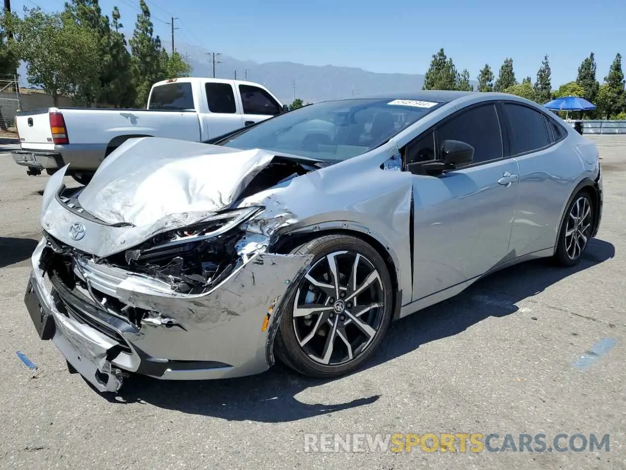 1 fotografías del automóvil dañado JTDACACU5R3017971 TOYOTA PRIUS 2024