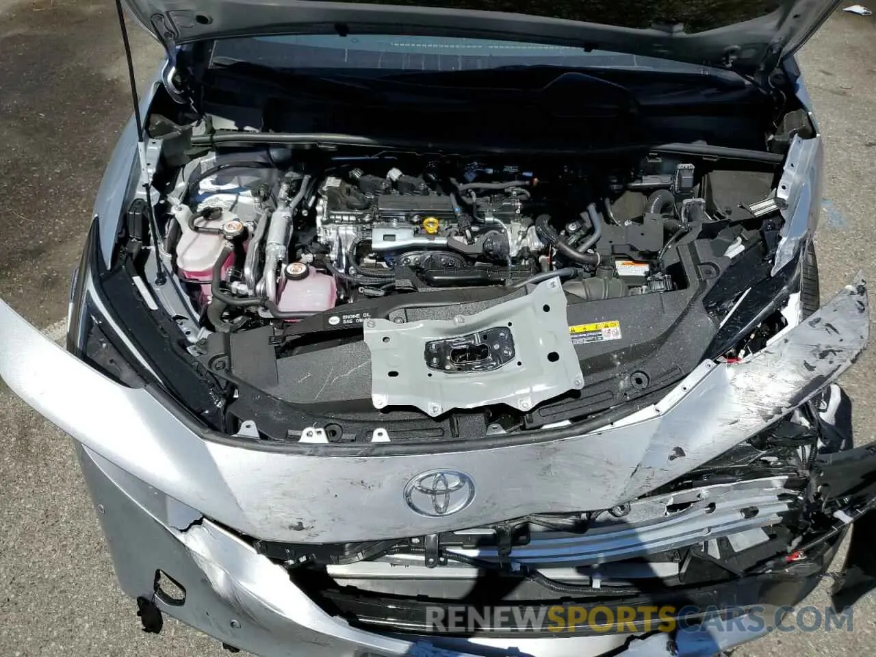 11 fotografías del automóvil dañado JTDACACU5R3017971 TOYOTA PRIUS 2024