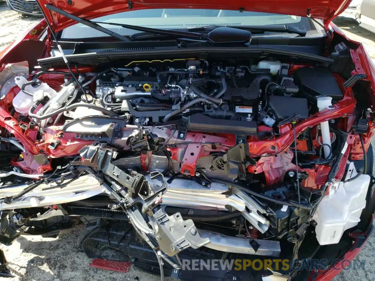 11 fotografías del automóvil dañado JTDACACU9R3017889 TOYOTA PRIUS 2024