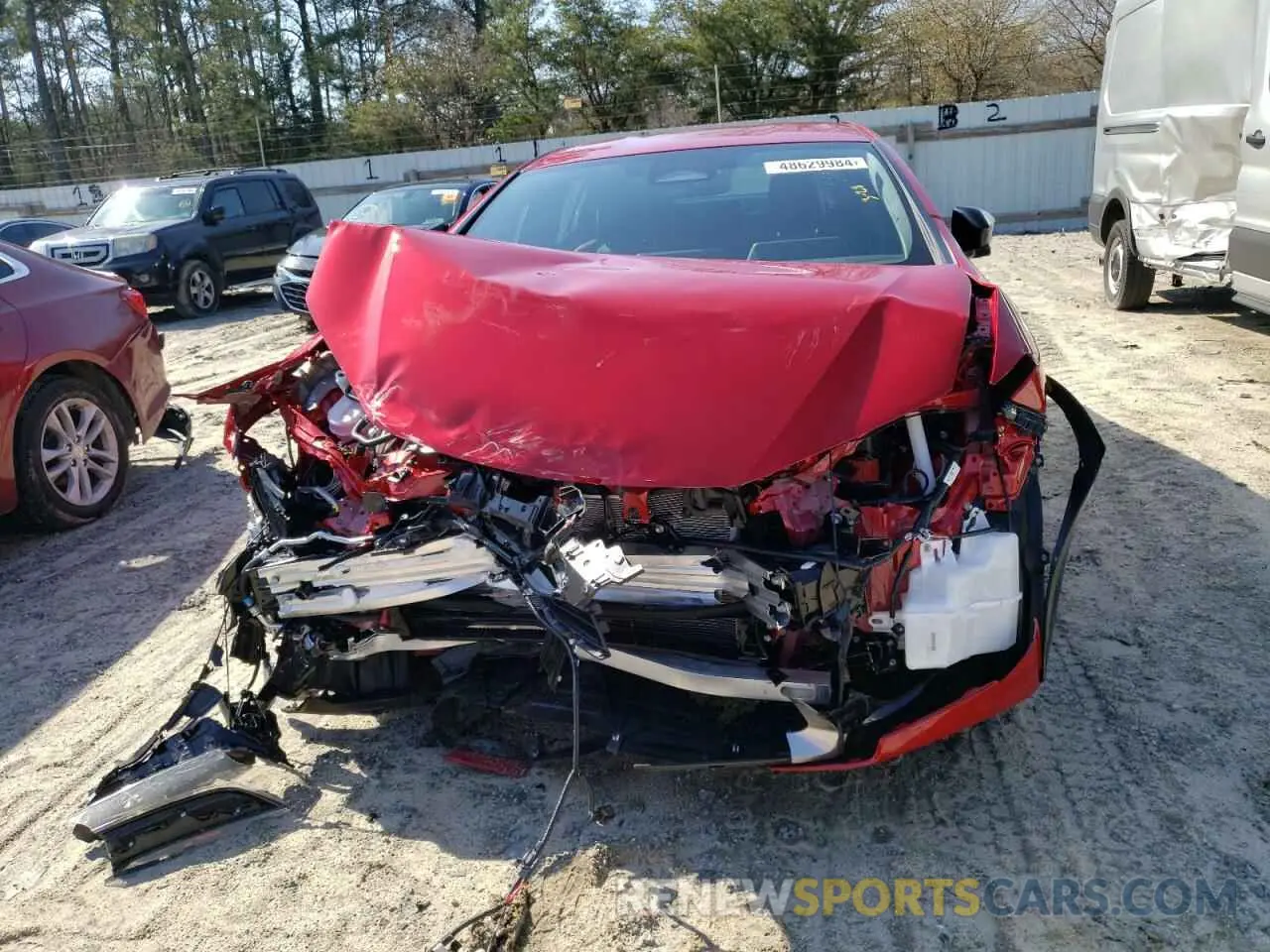 5 fotografías del automóvil dañado JTDACACU9R3017889 TOYOTA PRIUS 2024