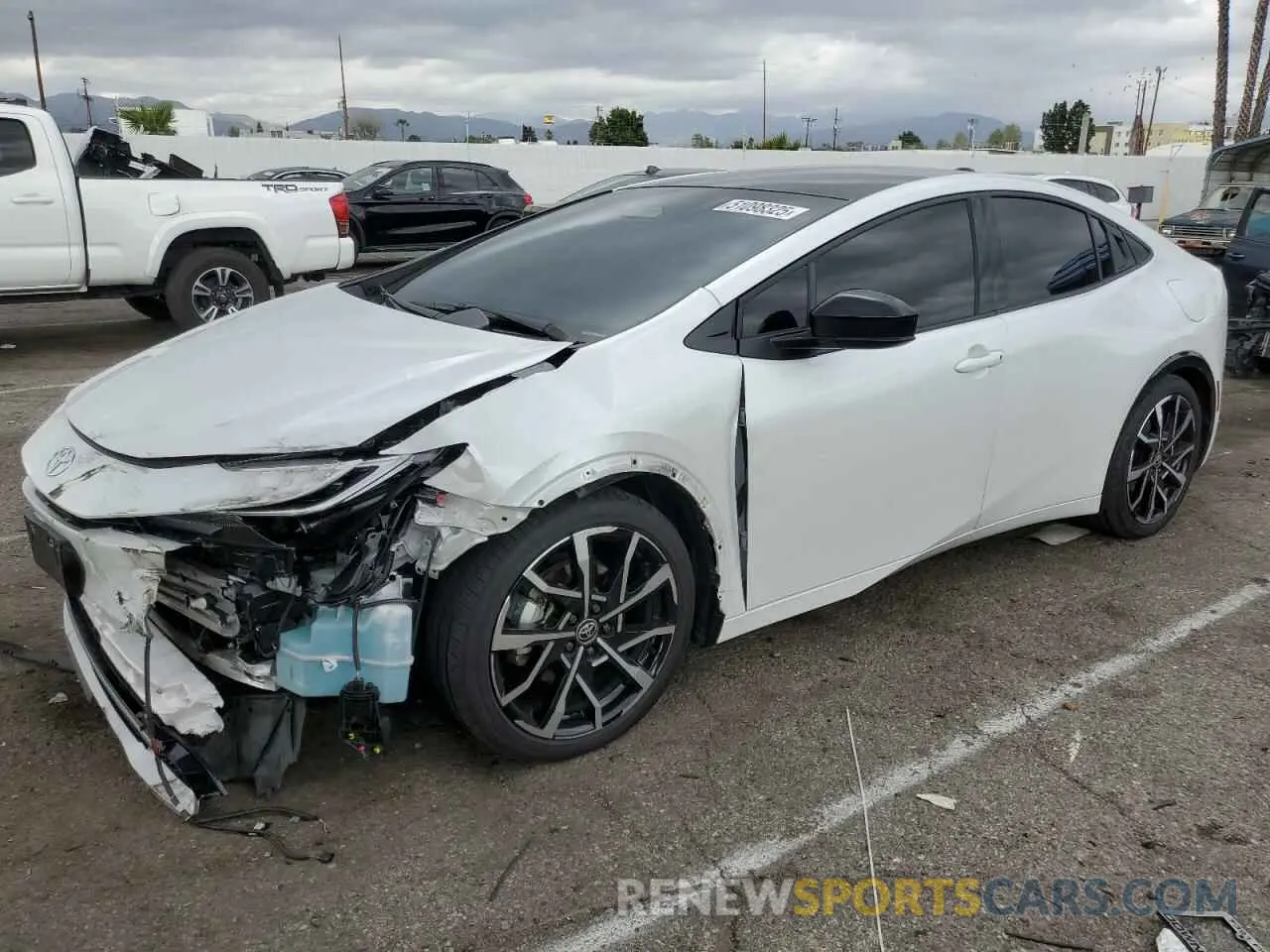 1 fotografías del automóvil dañado JTDACACU9R3028052 TOYOTA PRIUS 2024