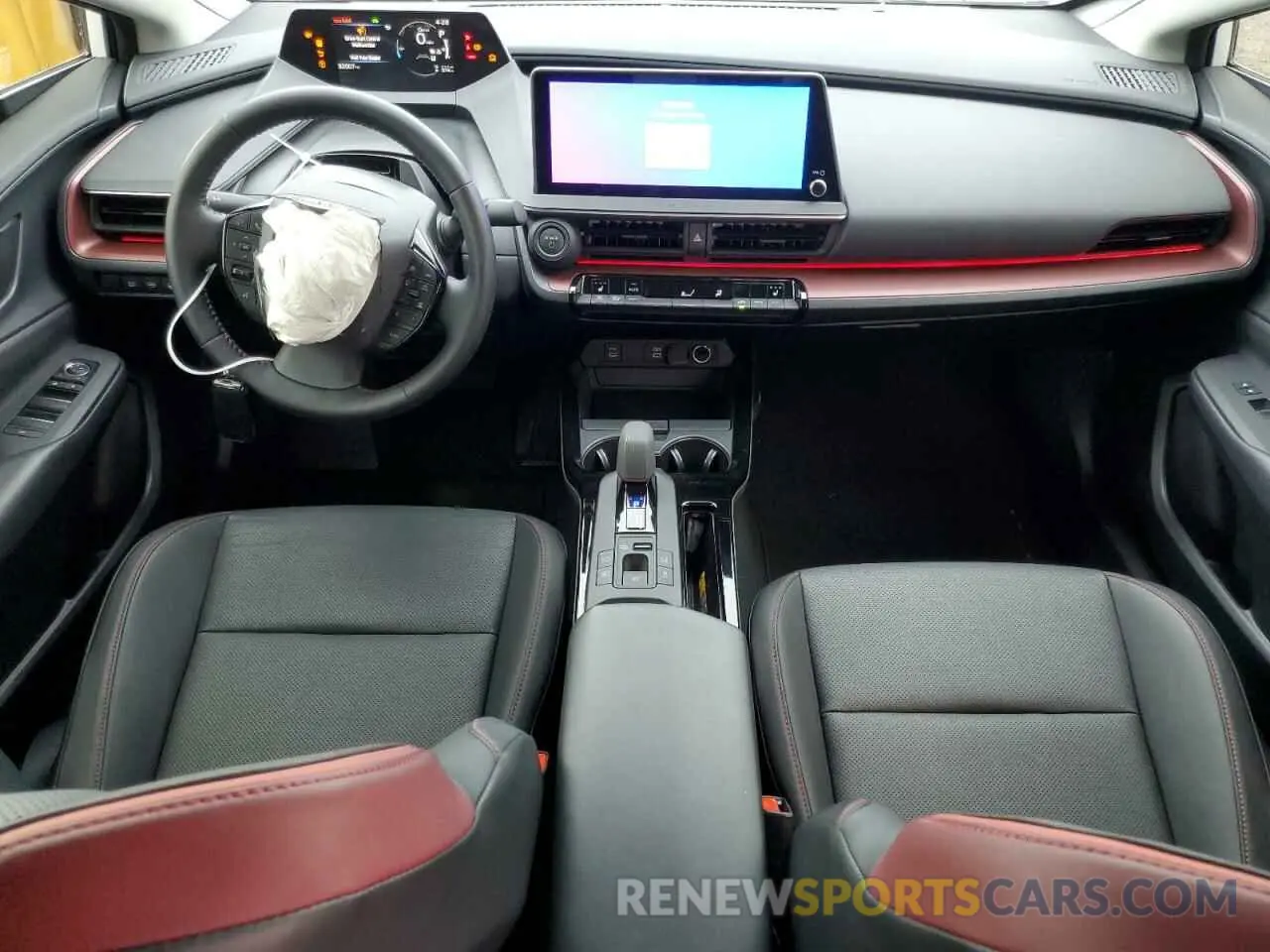 8 fotografías del automóvil dañado JTDACACU9R3028052 TOYOTA PRIUS 2024