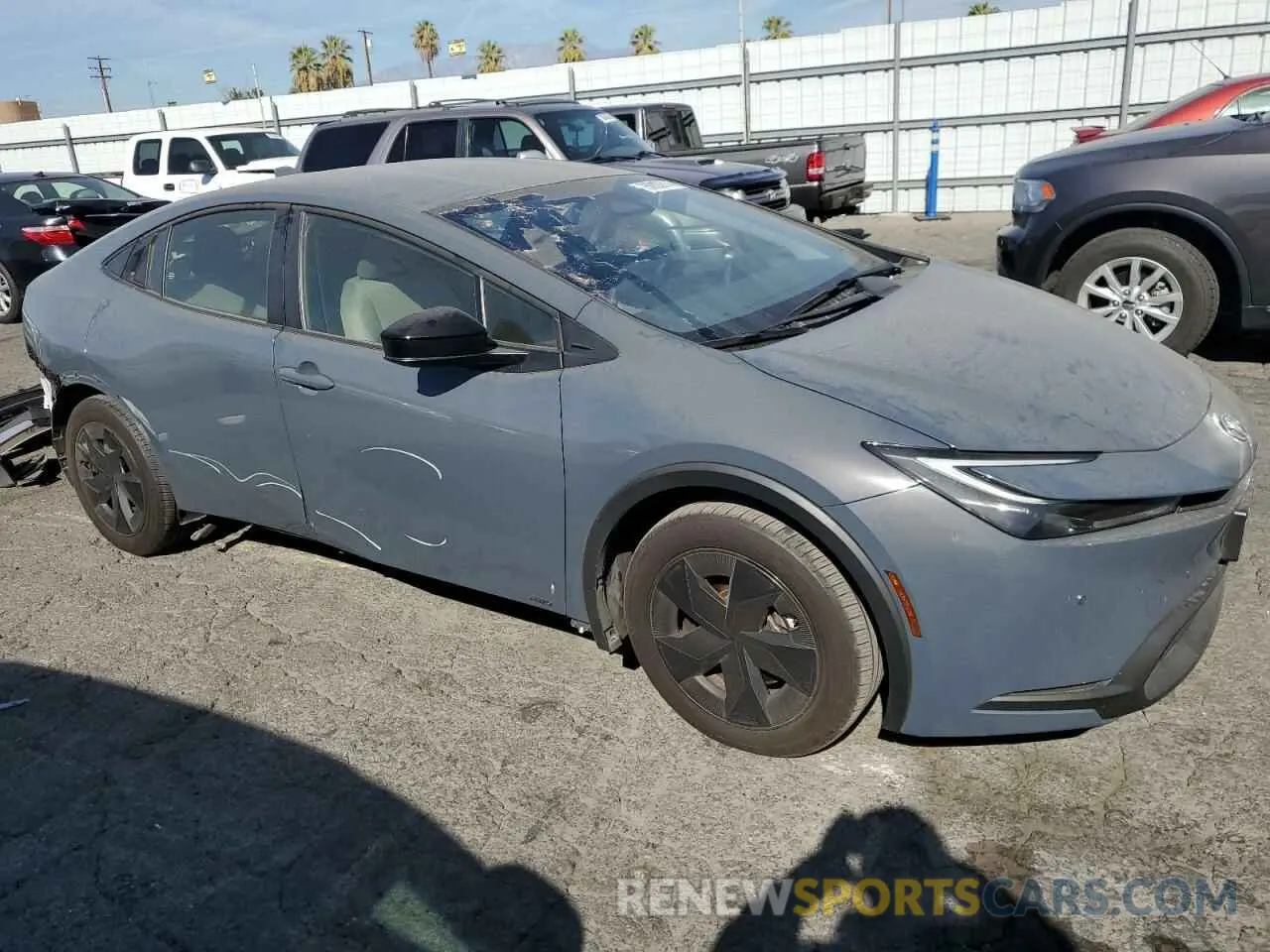 4 fotografías del automóvil dañado JTDADABU0R3008626 TOYOTA PRIUS 2024