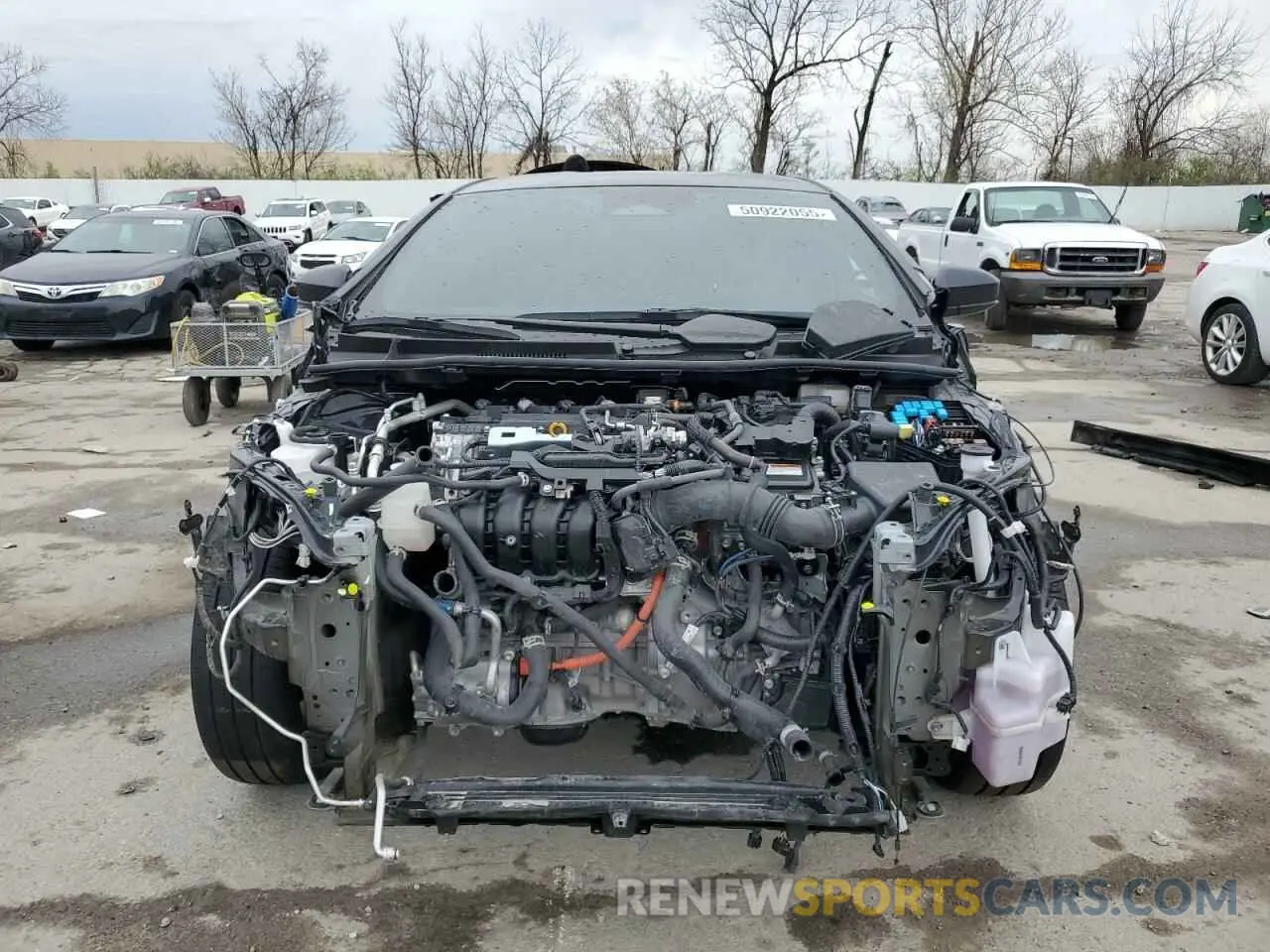 5 fotografías del automóvil dañado JTDADABU0R3010604 TOYOTA PRIUS 2024
