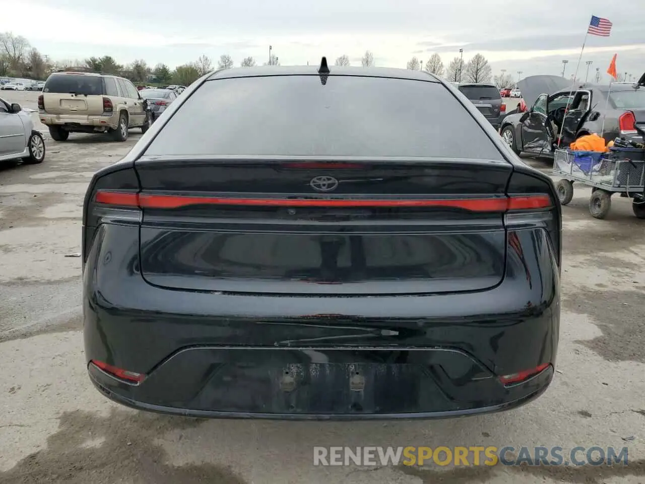 6 fotografías del automóvil dañado JTDADABU0R3010604 TOYOTA PRIUS 2024