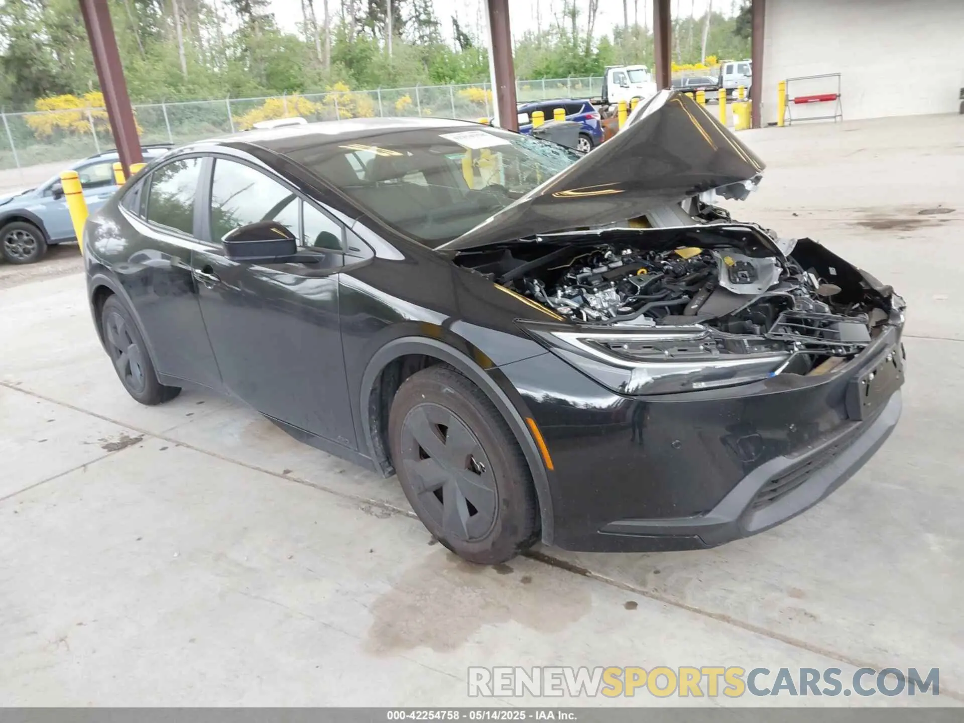 1 fotografías del automóvil dañado JTDADABU1R3019635 TOYOTA PRIUS 2024