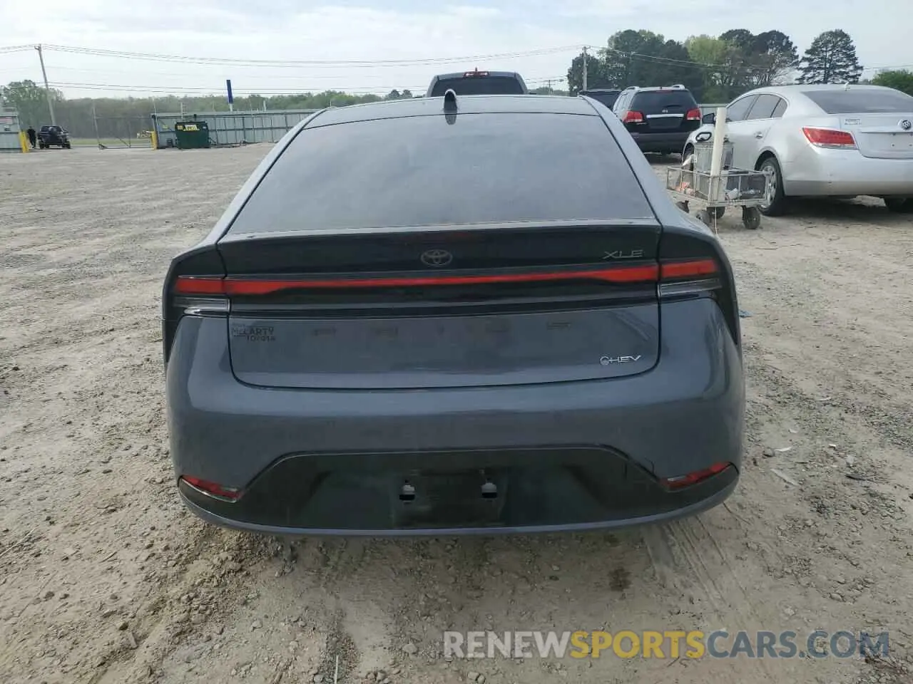 6 fotografías del automóvil dañado JTDADABU2R3018008 TOYOTA PRIUS 2024