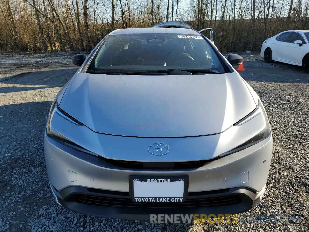 5 fotografías del automóvil dañado JTDADABU2R3023824 TOYOTA PRIUS 2024