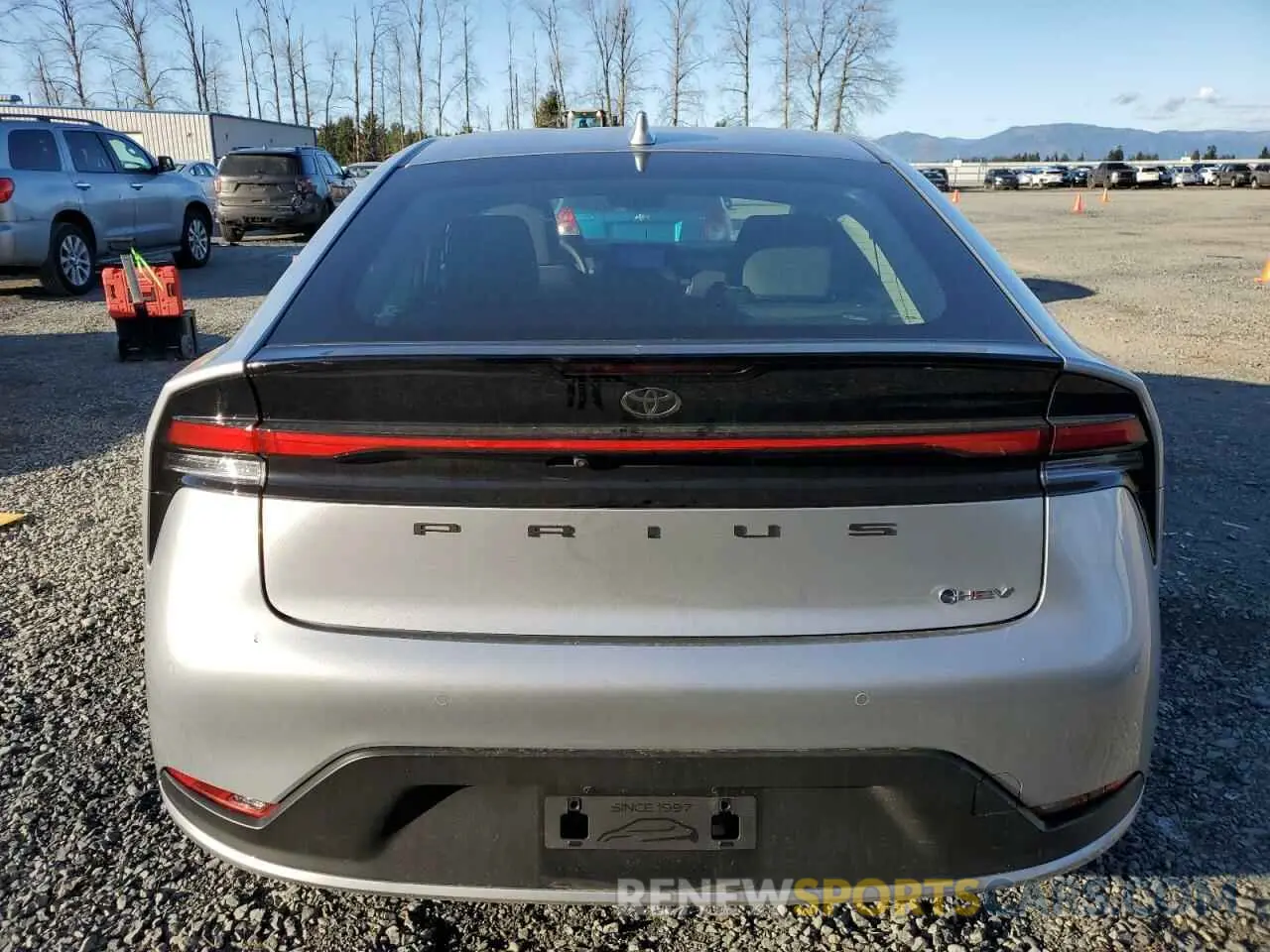 6 fotografías del automóvil dañado JTDADABU2R3023824 TOYOTA PRIUS 2024