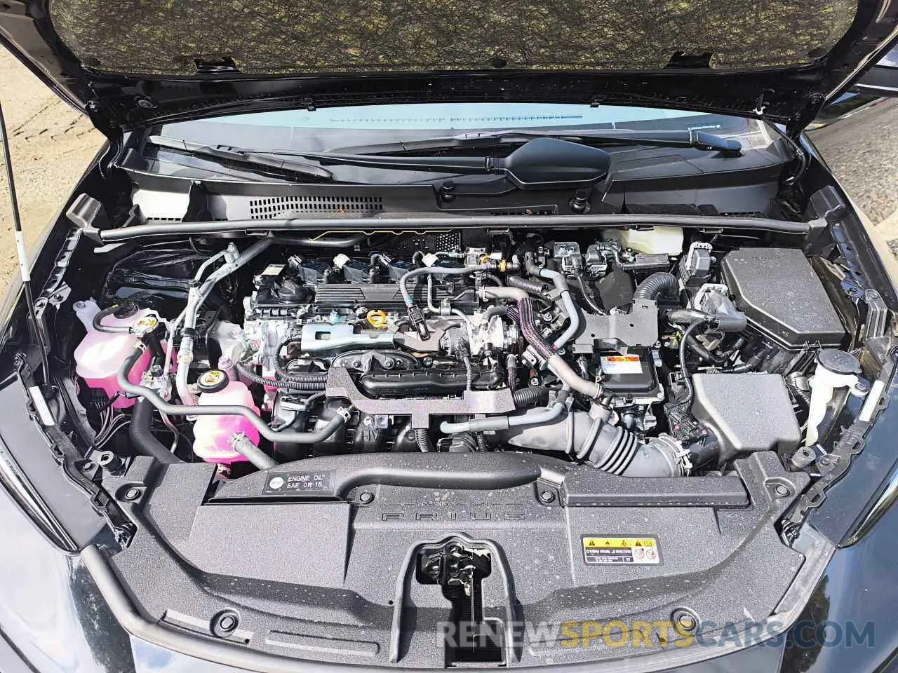 12 fotografías del automóvil dañado JTDADABU4R3013862 TOYOTA PRIUS 2024