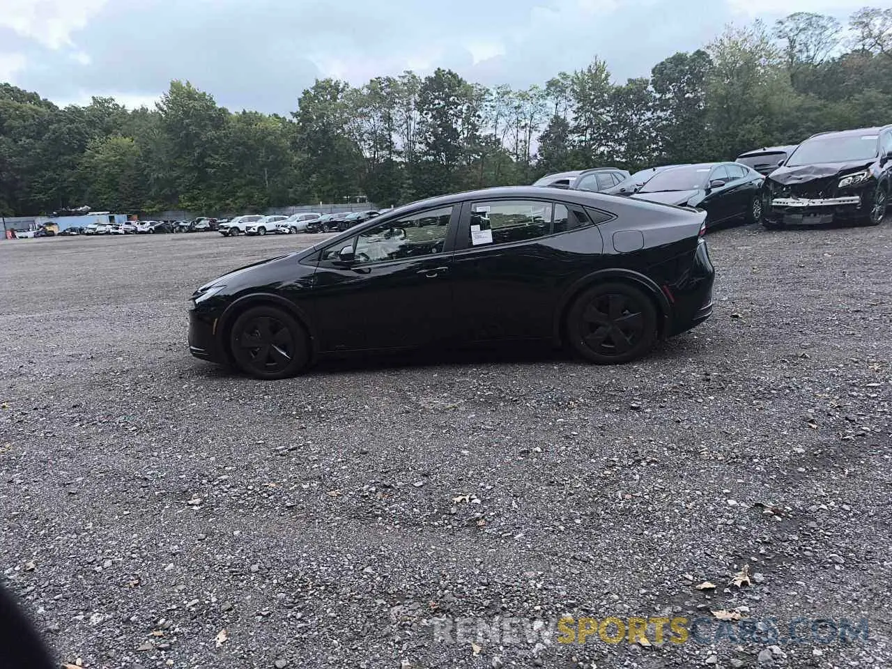 14 fotografías del automóvil dañado JTDADABU4R3013862 TOYOTA PRIUS 2024