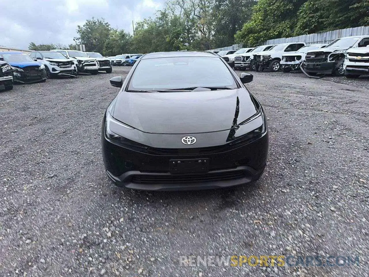 5 fotografías del automóvil dañado JTDADABU4R3013862 TOYOTA PRIUS 2024