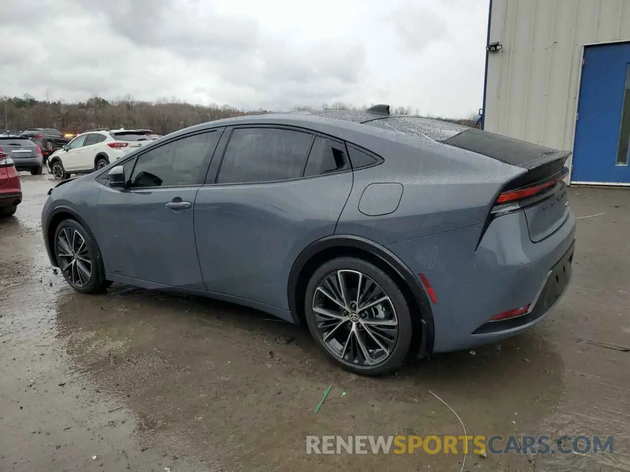 2 fotografías del automóvil dañado JTDADABU4R3017815 TOYOTA PRIUS 2024
